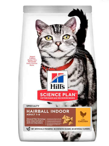 HILLS F ADULT HAIRBALL CONTROL 3,5 LB (1,59 KG)