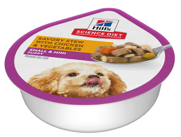 C PUPPY SMALL PAWS TRAY STEW WITH CHIKEN 99GR REF 2149